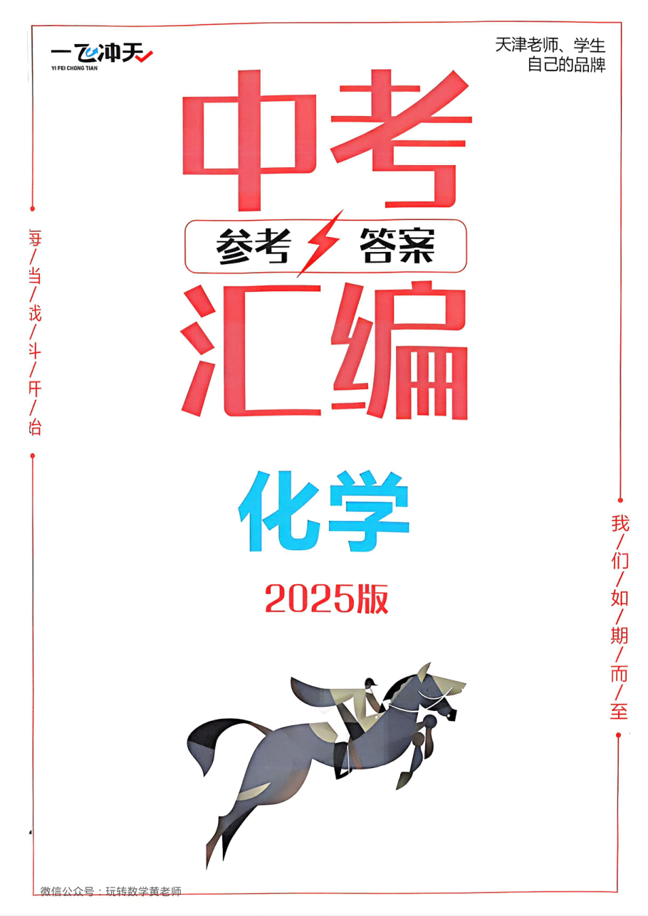 答案化学2025中考一飞冲天汇编.pdf 第 1 页